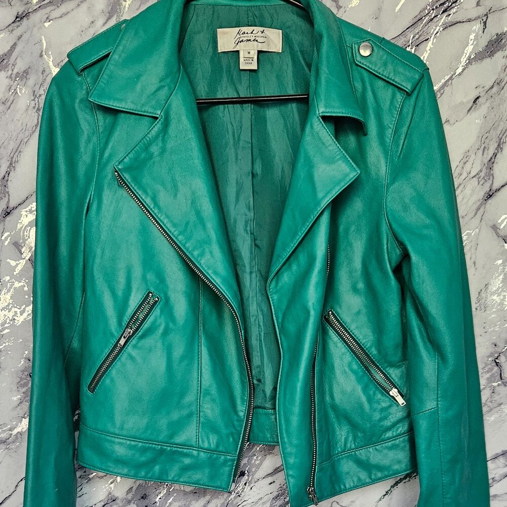 Genuine leather jacket (light)